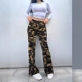Split Trousers Street Trend Women's Casual Pants Lady T Fashions