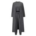 Women's Knitted Slim-fit Temperament Vest And Trousers Sports Suit Lady T Fashions