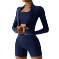 Outdoor Sports Skinny Yoga Clothes Suit Nude Feel Lady T Fashions