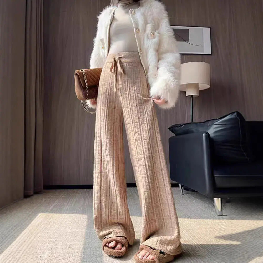 Loose Slimming Mop Draping Pants For Women Lady T Fashions