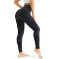 Womens Ribbed Seamless Leggings High Waisted Tummy Control Workout Full Length Yoga Pants Lady T Fashions