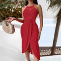 Hip Hop Style Street Hipster Skirt Halter Sleeveless Asymmetric Skirt Lady T Fashions