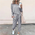 Two-piece Long Sleeved Harem Pants Lady T Fashions