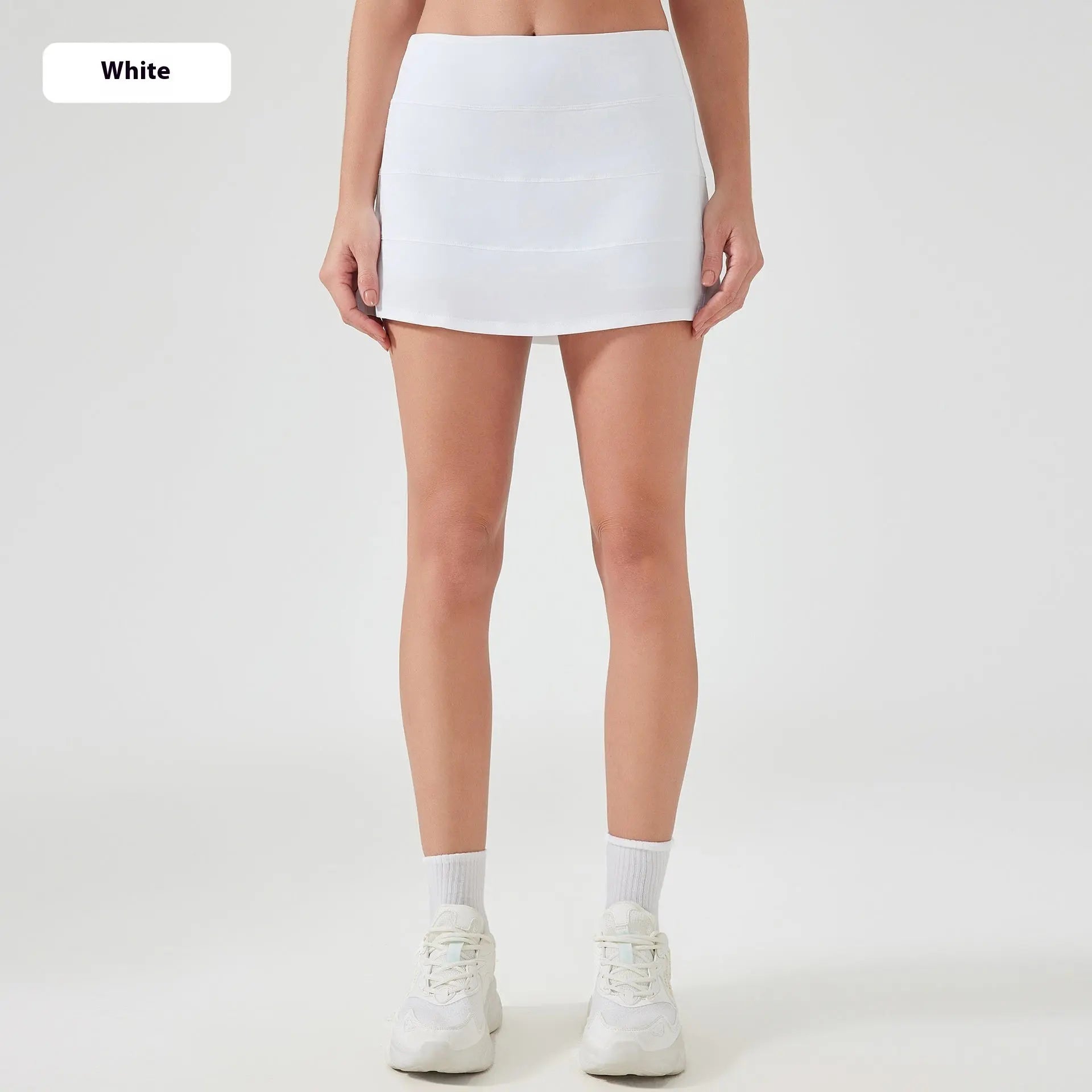 Women's Sports Short Skirt Anti-exposure Slimming Cover Lady T Fashions