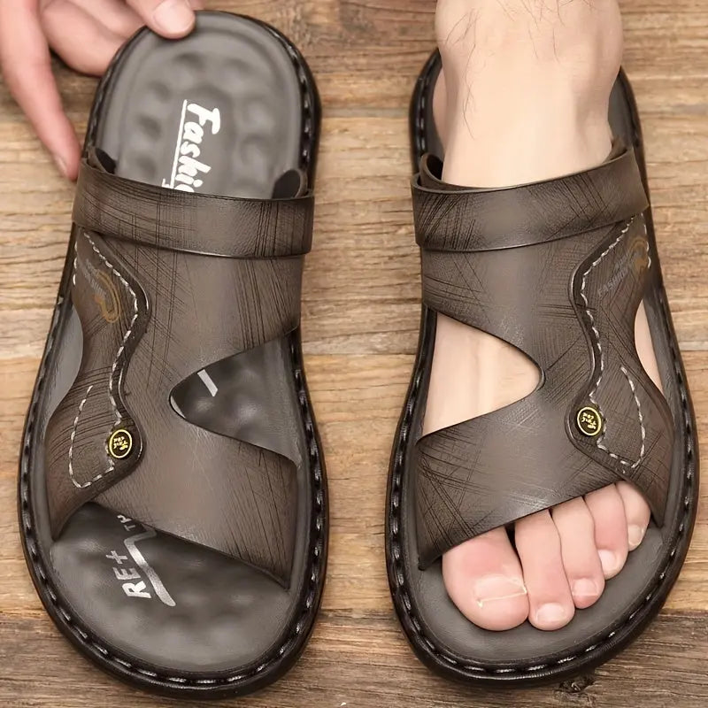 Lightweight Quick-Drying Men's Non-Slip Sandals, Comfy Beach Shoes for Summer Lady T Fashions