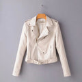 autumn and winter women's clothing coat Korean version of the Korean version of women's leather jacket fashion women's clothing wholesale Lady T Fashions
