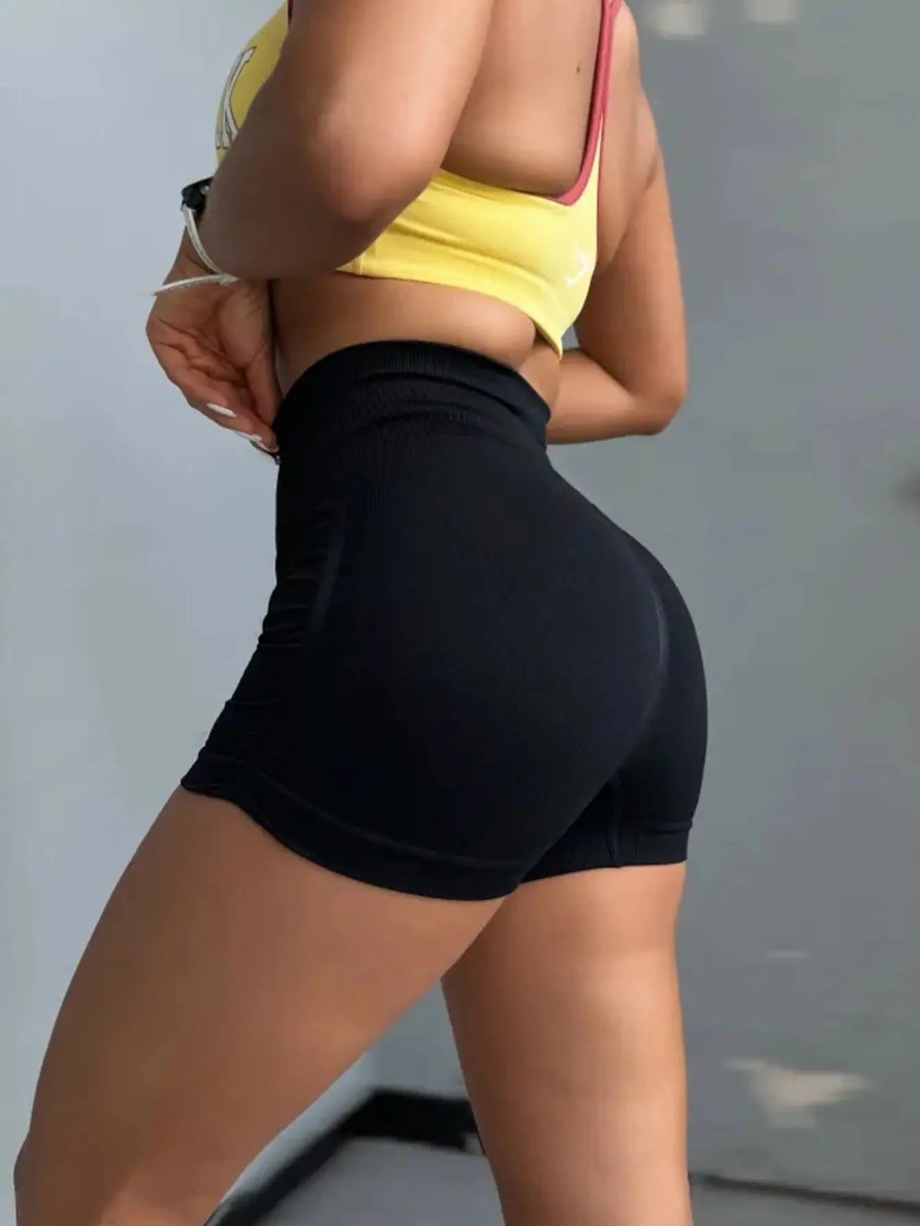 Workout Shorts For Women Scrunch Butt Lifting High Waisted Yoga Gym Seamless Booty Biker Shorts Lady T Fashions
