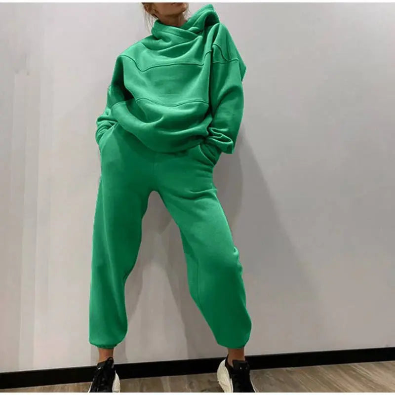 Fashion Casual Foreign Trade Sweater Suit Lady T Fashions
