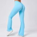 Ladies' Hip Lifting Yoga V Waist Bell-bottom Pants Lady T Fashions
