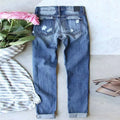 Summer Street Hipster Denim With Hole Trousers Lady T Fashions