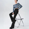 High Waist High-grade Anti-wrinkle Straight Slimming Casual Flared Pants Lady T Fashions