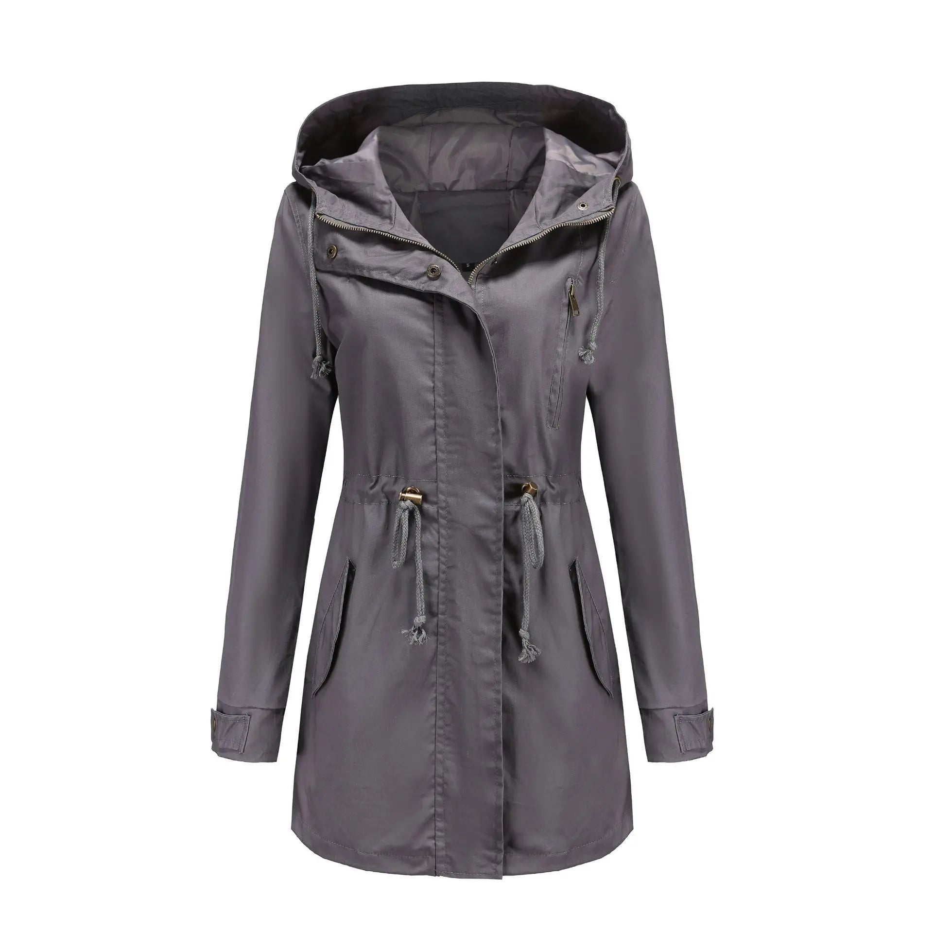 New Cotton Anorak Women's Spring And Autumn Coat Lady T Fashions