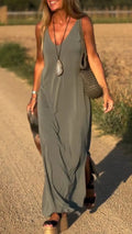 Female Sexy Trend V-neck Strap Dress Lady T Fashions