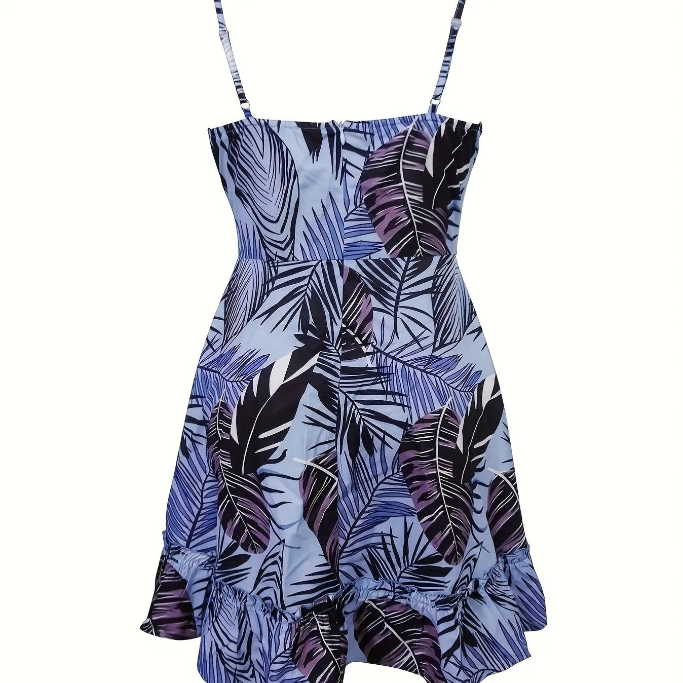 Ladies' SpringSummer Vacation Style Beach Bohemian Slimming Strap Dress Lady T Fashions