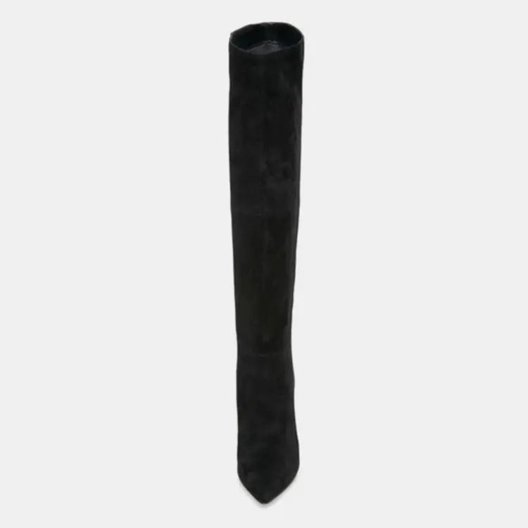 Stiletto Heels Pleated High Over The Knee Boots Lady T Fashions