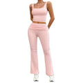 Women's Fashion Casual Solid Color Vest Body-hugging Suit Lady T Fashions