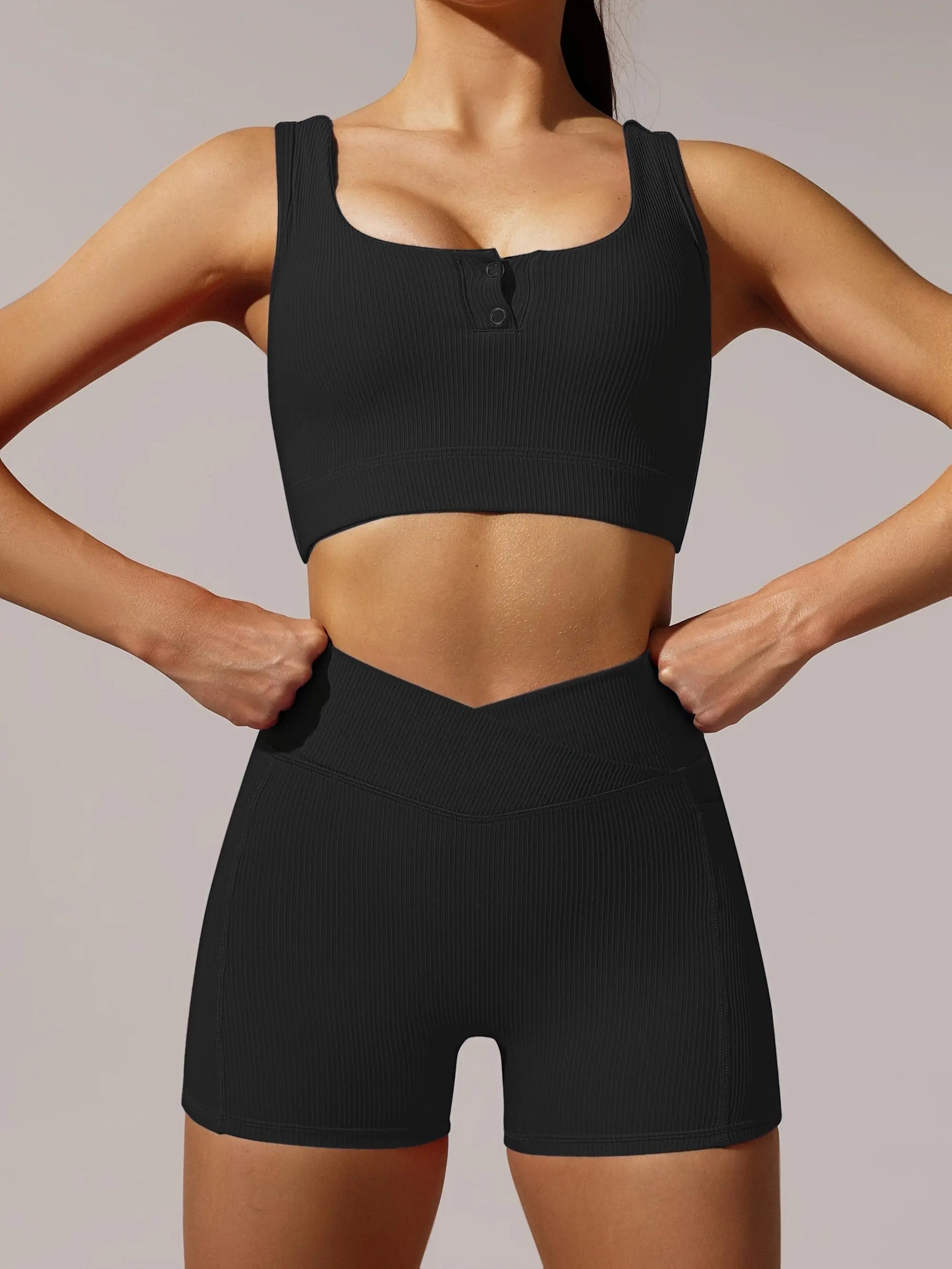 4-Pack Women's Yoga Shorts Value Set - High-Waisted Quick-Dry & Seamless, Must-Have For Workouts Lady T Fashions