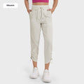 Quick-drying Breathable Running Fitness Straight Cropped Pants Ice Casual All-matching Lady T Fashions