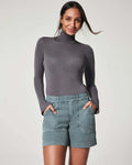 Women's High Waist Overalls Casual Pants Cotton And Linen Thin A- Line Lady T Fashions