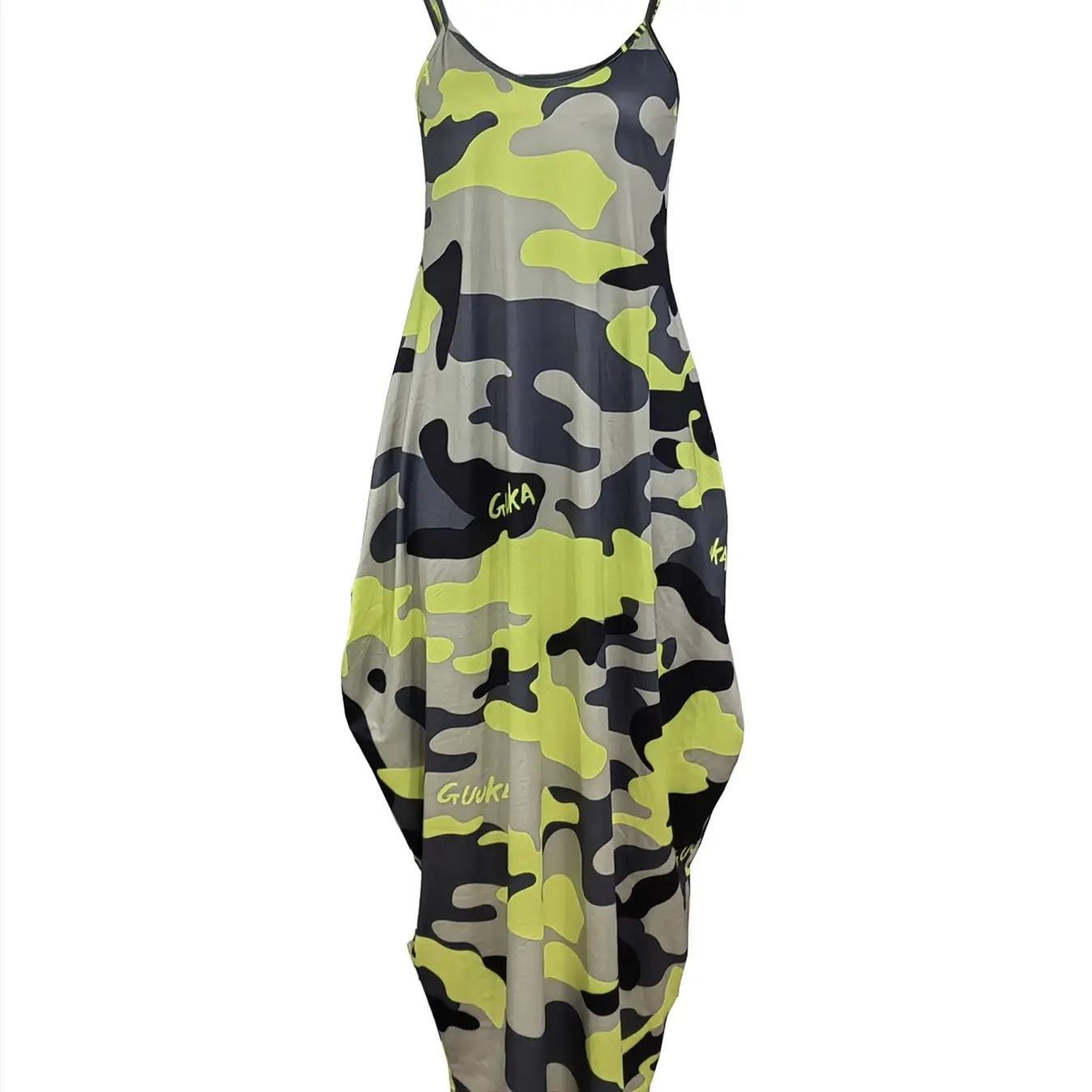 Ladies' Camouflage Pattern Sexy Suspender Dress Lady T Fashions