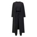Women's Knitted Slim-fit Temperament Vest And Trousers Sports Suit Lady T Fashions