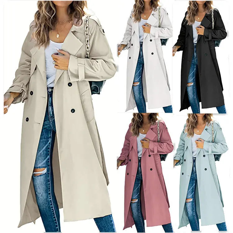 Women's Fashion Casual Solid Color Windbreaker Jacket Lady T Fashions