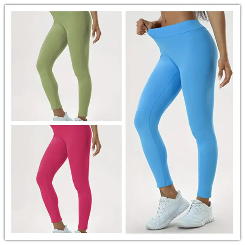 Women's Yoga Pants High Waist Lift High Elastic Tight Fitness Trousers Lady T Fashions