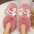 Cute Rabbit Plush Slippers - Soft, Warm, and Cozy Ladies Indoor Shoes for Home, Perfect for Relaxation and Lounging - Comfortable, Breathable, and Anti-Slip Sole Design Lady T Fashions