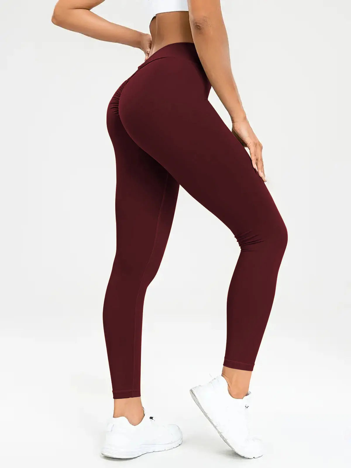 Women's Yoga Pants High Waist Lift High Elastic Tight Fitness Trousers Lady T Fashions