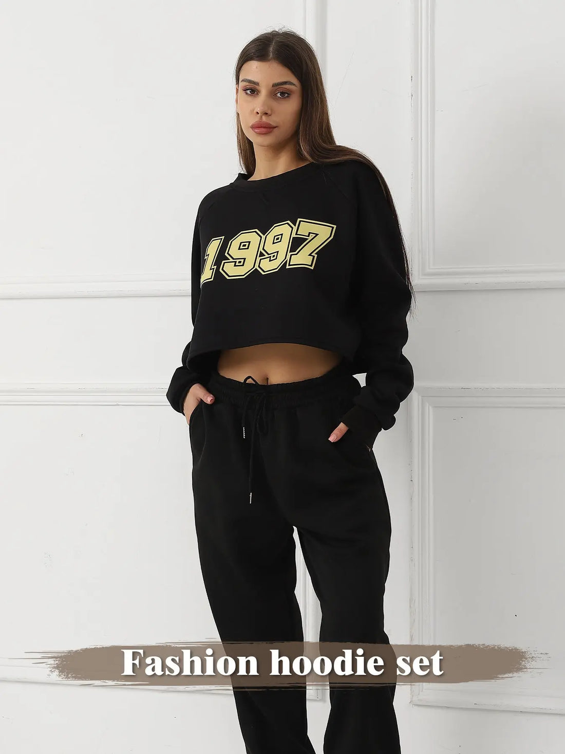 Women's Long Sleeved Hoodie Set Lady T Fashions