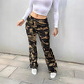 Split Trousers Street Trend Women's Casual Pants Lady T Fashions