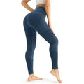Womens Ribbed Seamless Leggings High Waisted Tummy Control Workout Full Length Yoga Pants Lady T Fashions
