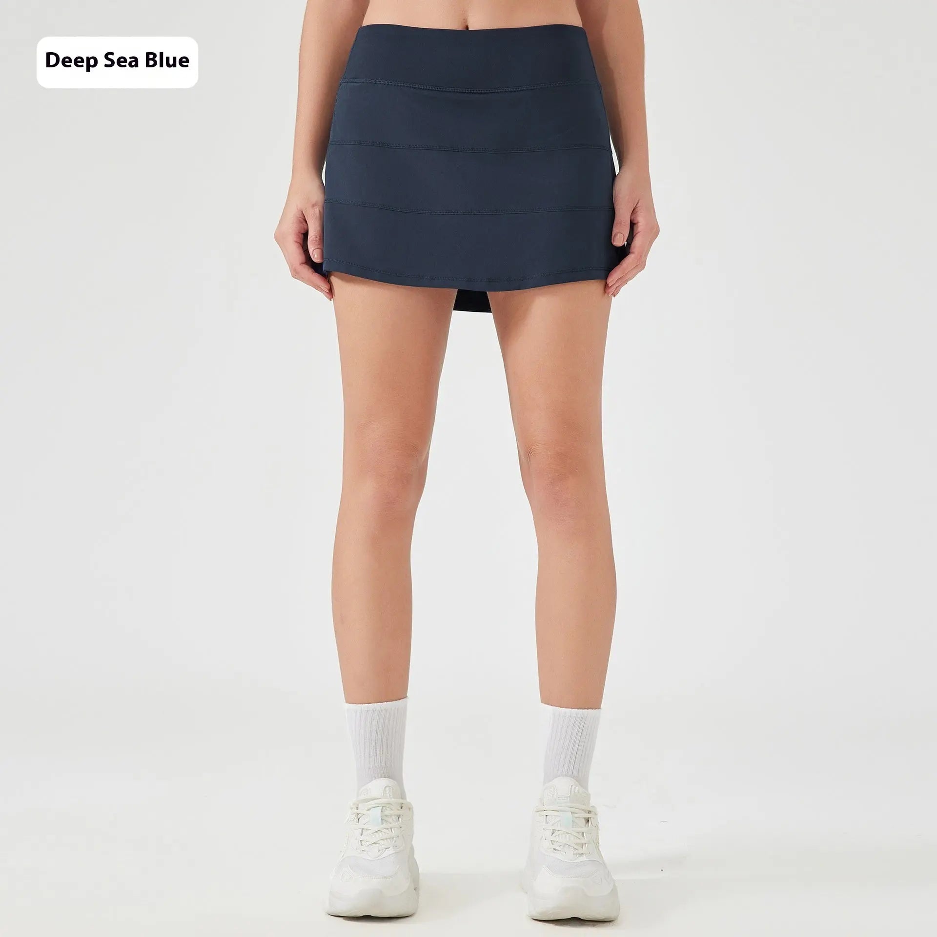 Women's Sports Short Skirt Anti-exposure Slimming Cover Lady T Fashions