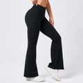 Ladies' Hip Lifting Yoga V Waist Bell-bottom Pants Lady T Fashions