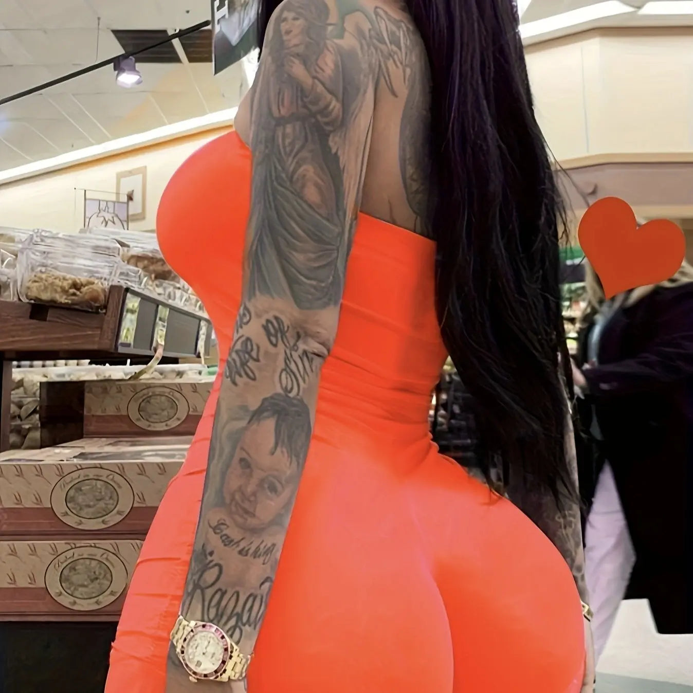 Ladies' Solid Color Off Shoulder Tight Fitting European And American Style Sexy And Hot, Showing Off Figure Fashionable Jumpsuit Lady T Fashions