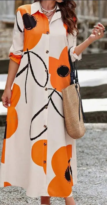 Women's Random Printed Dress Lady T Fashions