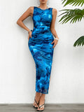 Elegant Slim Sleeveless Mesh Dress Lady T Fashions
