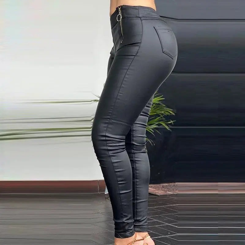 Women's Black Tight Pants In Europe And America Lady T Fashions