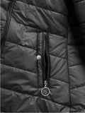 Zip-up Hoodie Puffy Coat Lady T Fashions