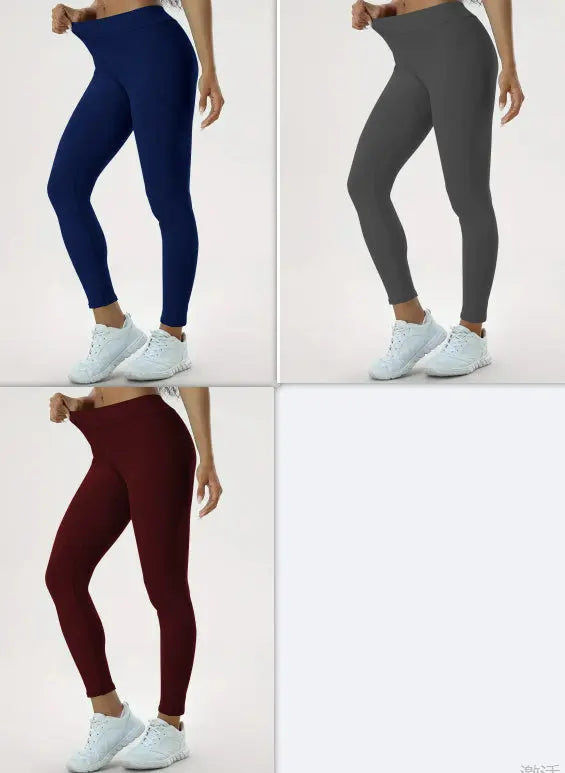 Women's Yoga Pants High Waist Lift High Elastic Tight Fitness Trousers Lady T Fashions