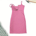 Sexy Womens Strapless Pleated Mini Dress Tight-Fitting V-Neck Sleeveless Dress For Weddings, Parties & Clubs Lady T Fashions