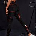 Bronzing Yoga Pants Women's High Waist Hip Lift Sun Protection Lady T Fashions
