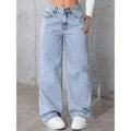 Sweet And Spicy Style High Waist Straight Jeans Lady T Fashions