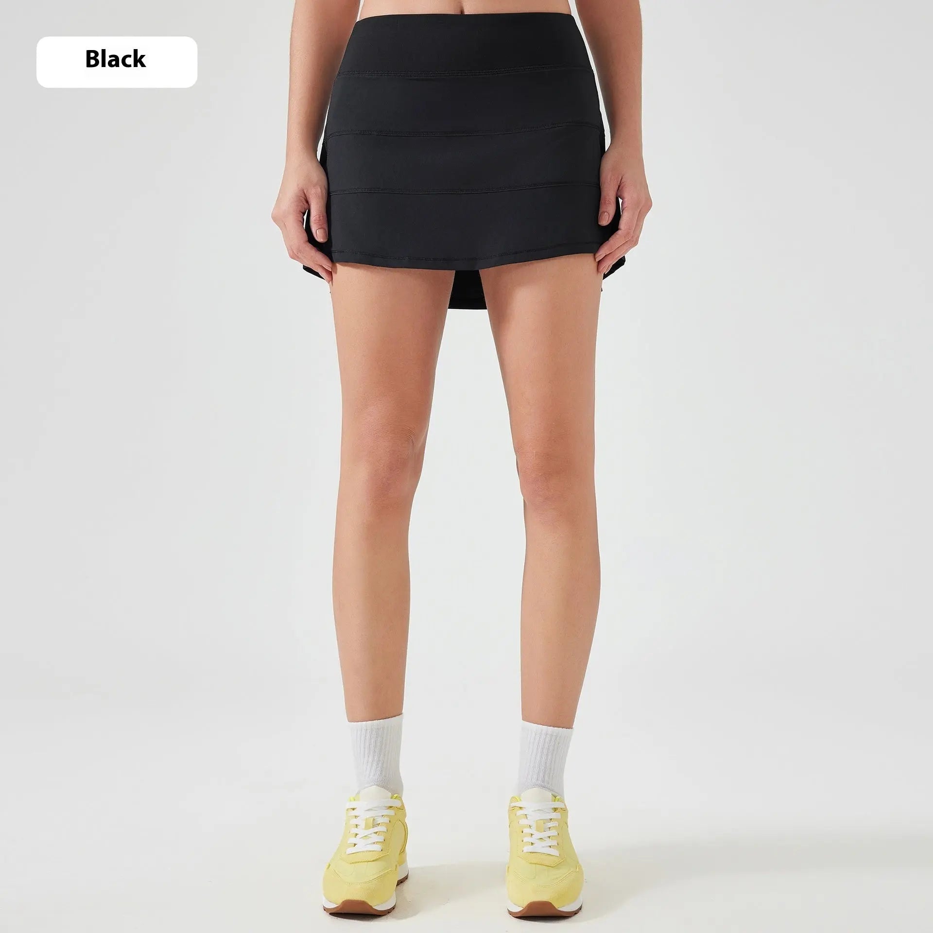 Women's Sports Short Skirt Anti-exposure Slimming Cover Lady T Fashions