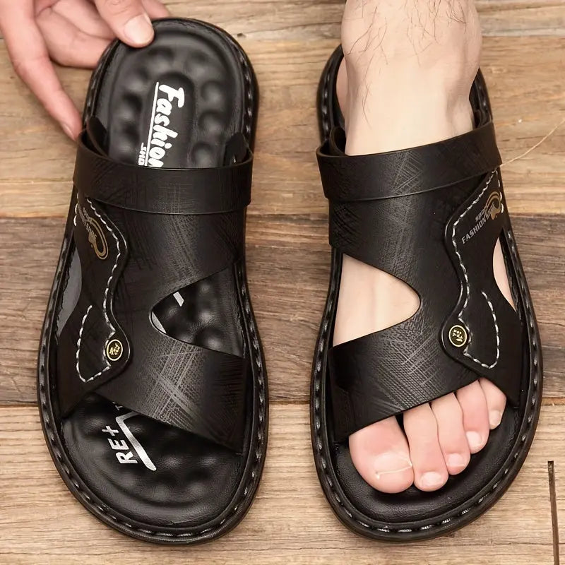 Lightweight Quick-Drying Men's Non-Slip Sandals, Comfy Beach Shoes for Summer Lady T Fashions