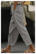 Women's Casual Pants Baggy Straight Trousers Lady T Fashions