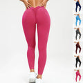 Women's Yoga Pants High Waist Lift High Elastic Tight Fitness Trousers Lady T Fashions