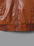 [Fleece-Lined Jacket] Cozy Fleece-Lined Boys' Zip-Up Jacket | Casual Stand Collar, Long Sleeve Outerwear for Fall/Winter Lady T Fashions