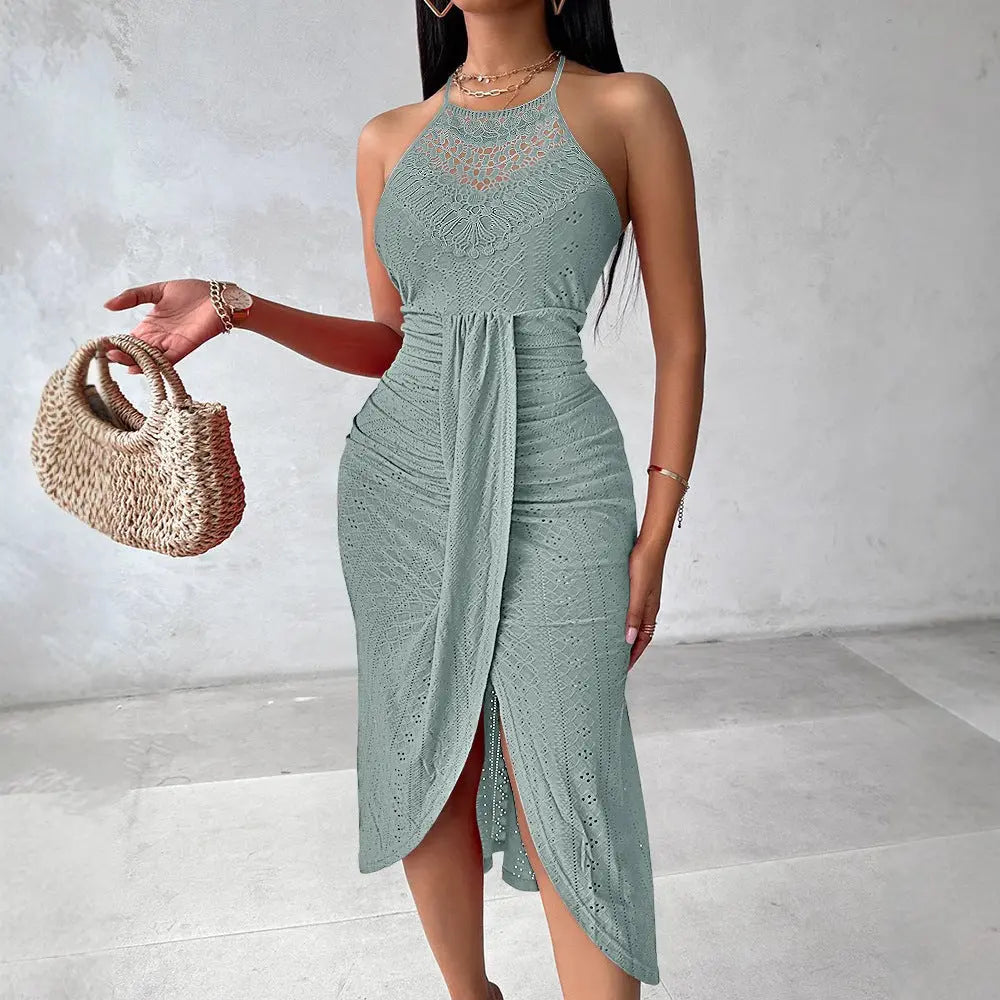 Hip Hop Style Street Hipster Skirt Halter Sleeveless Asymmetric Skirt Lady T Fashions