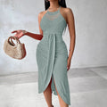 Hip Hop Style Street Hipster Skirt Halter Sleeveless Asymmetric Skirt Lady T Fashions